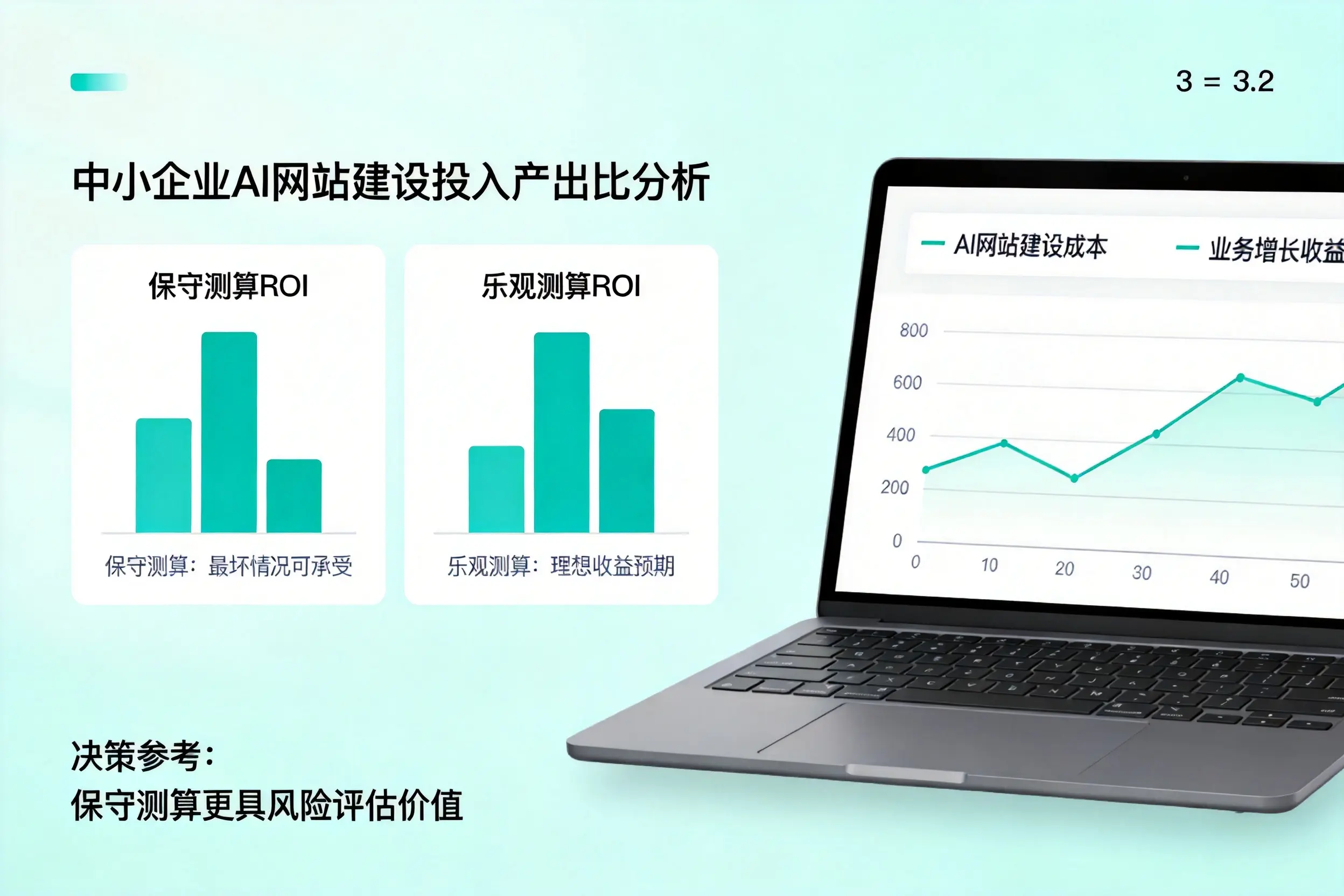 来宾中小企业AI网站建设投入产出比怎么算？先看这份分析