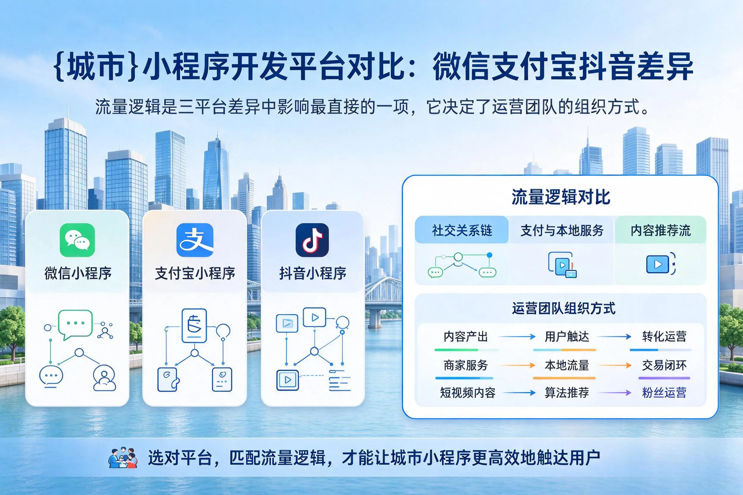 来宾小程序开发平台对比：微信支付宝抖音差异