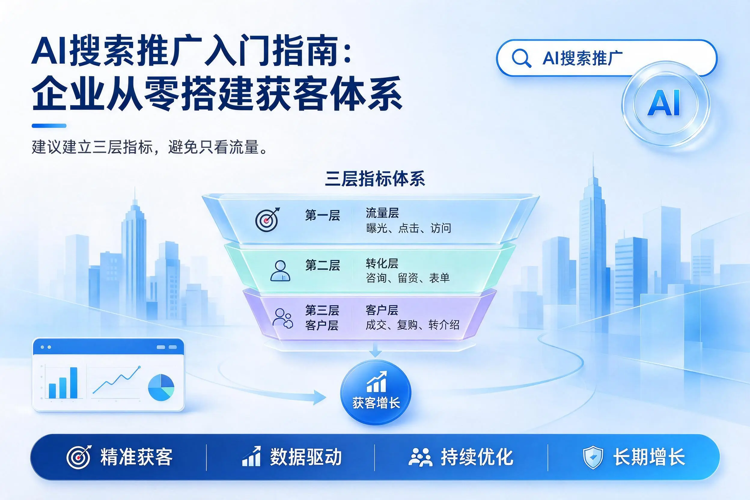AI搜索推广入门指南:来宾企业从零搭建获客体系
